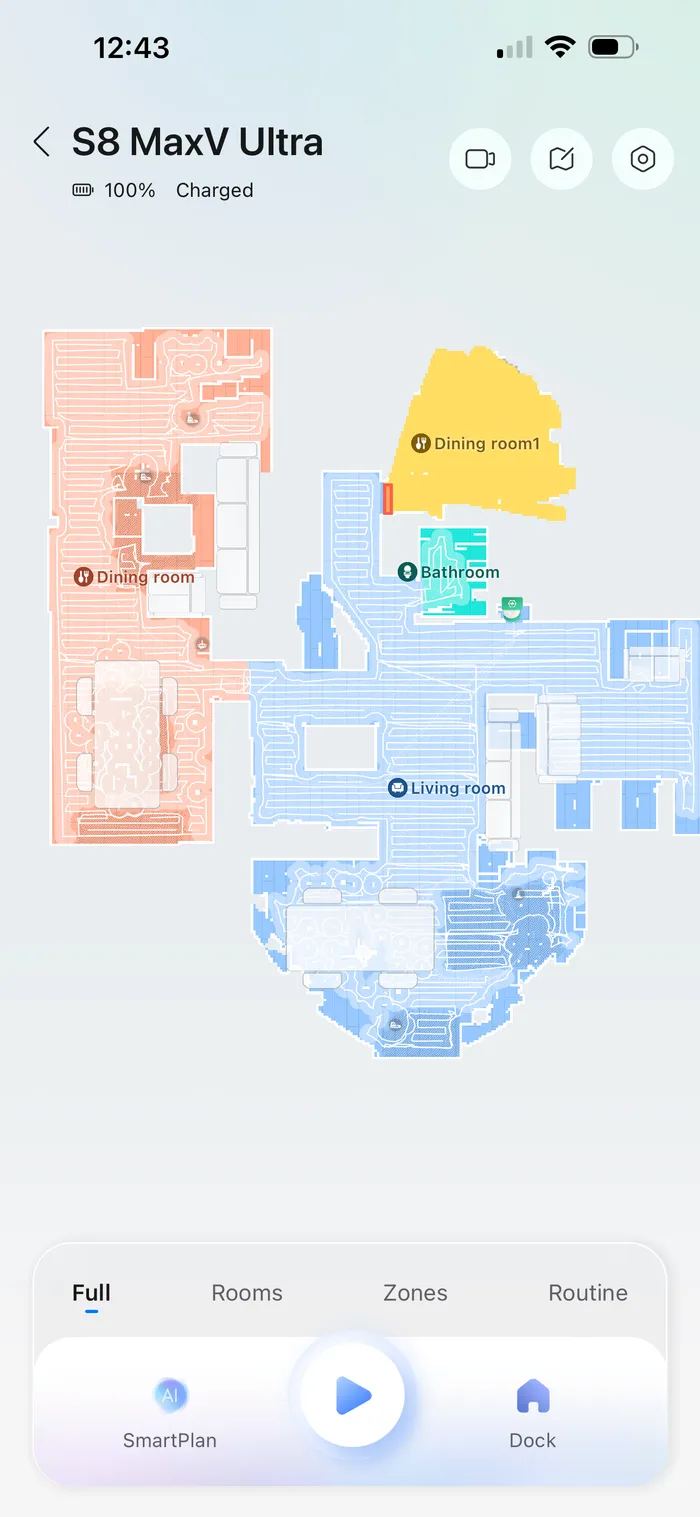 Phone app data synced to the cloud as part of a household backup setup